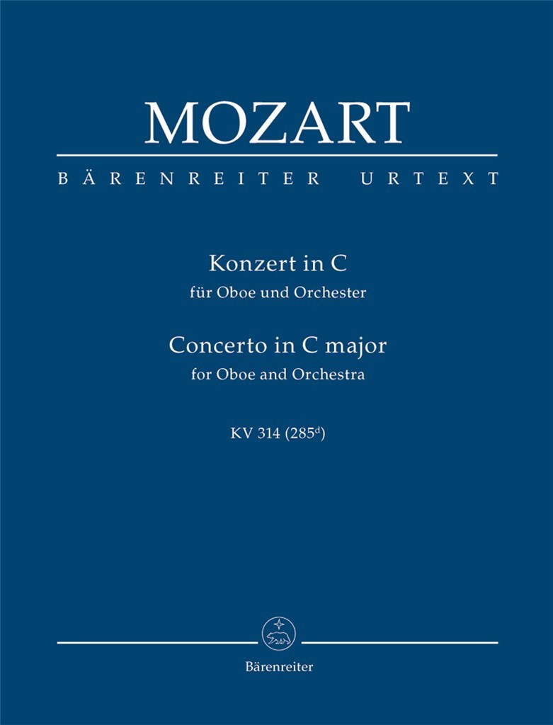 Oboe Concerto K314 Study score